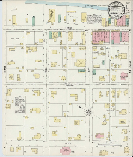 Dardanelle, Arkansas 1897 - Old Map Arkansas Fire Insurance Index Dardanelle, Arkansas 1897 - Old Map Arkansas Fire Insurance Index