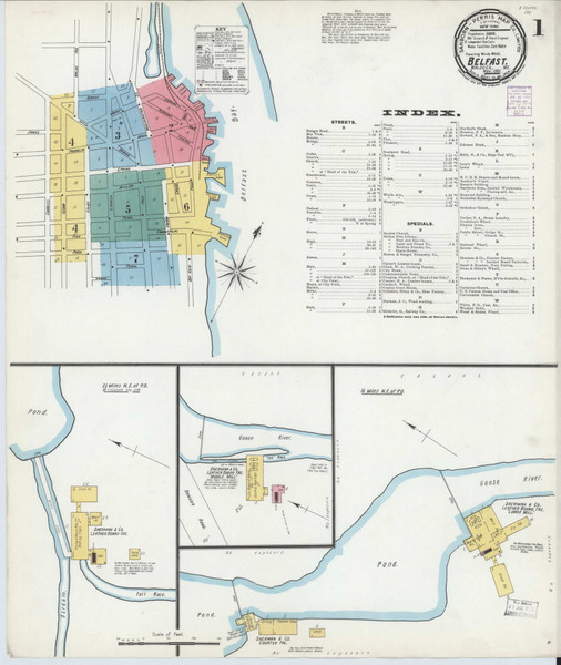 Belfast, Maine 1901 - Old Map Maine Fire Insurance Index Belfast, Maine 1901 - Old Map Maine Fire Insurance Index