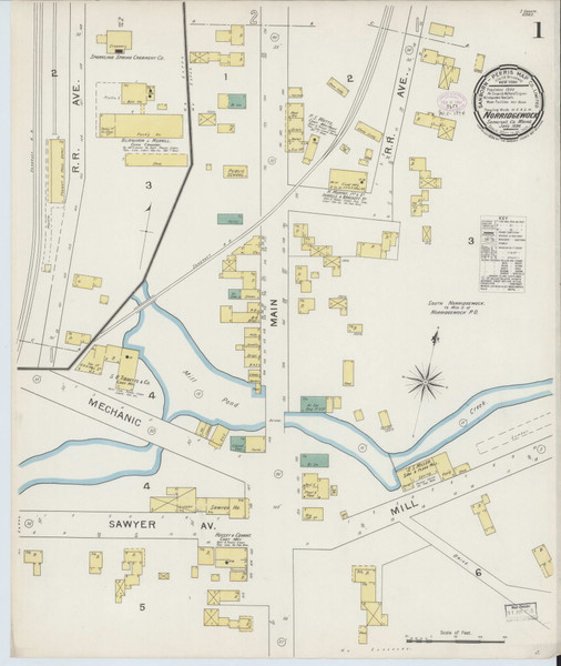 Norridgewock, Maine 1894 - Old Map Maine Fire Insurance Index Norridgewock, Maine 1894 - Old Map Maine Fire Insurance Index