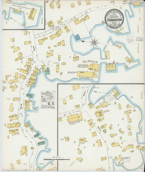 Stonington, Maine 1903 - Old Map Maine Fire Insurance Index