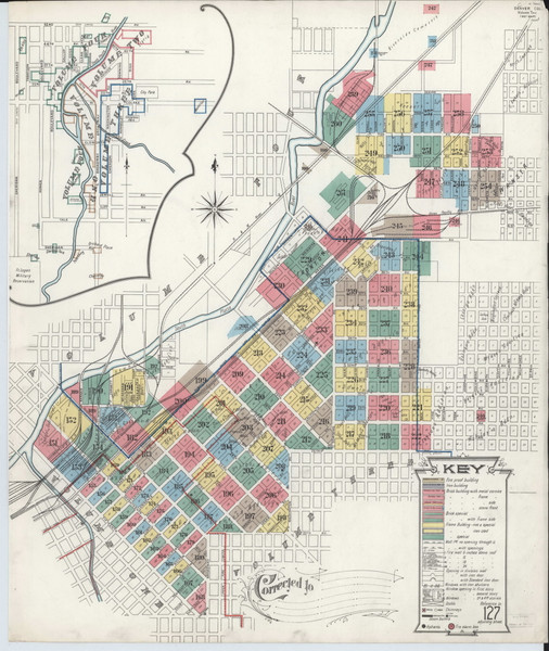 Denver, Colorado 1903 02 - Old Map Colorado Fire Insurance Index Denver, Colorado 1903 02 - Old Map Colorado Fire Insurance Index