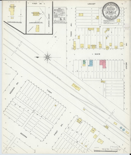 La Salle, Colorado 1908 - Old Map Colorado Fire Insurance Index