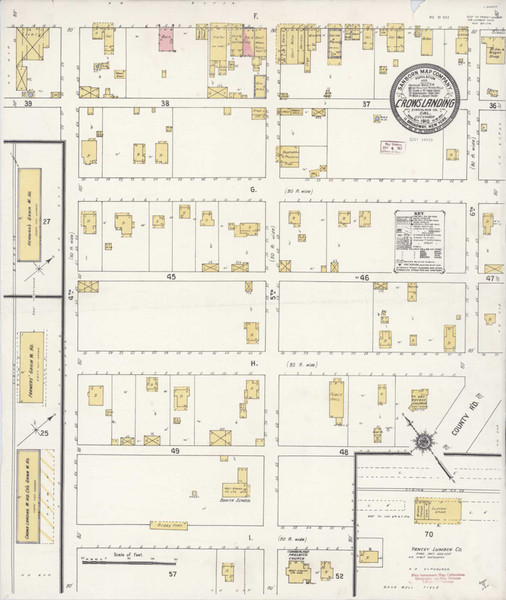 Crows Landing California 1910 - Fire Insurance Index - Old Map Reprint