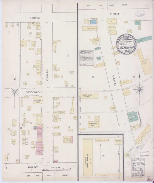 Los Angeles - Wilmington California 1885 - Fire Insurance Index - Old Map Reprint Los Angeles - Wilmington California 1885 - Fire Insurance Index - Old Map Reprint