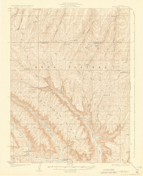 Highmore, Colorado 1929 (1929) USGS Old Topo Map Reprint 15x15 CO Quad 402824