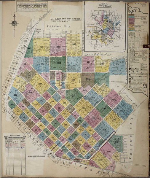 Dallas Texas 1950 V3 - Fire Insurance Index - Old Map Reprint Dallas Texas 1950 V3 - Fire Insurance Index - Old Map Reprint