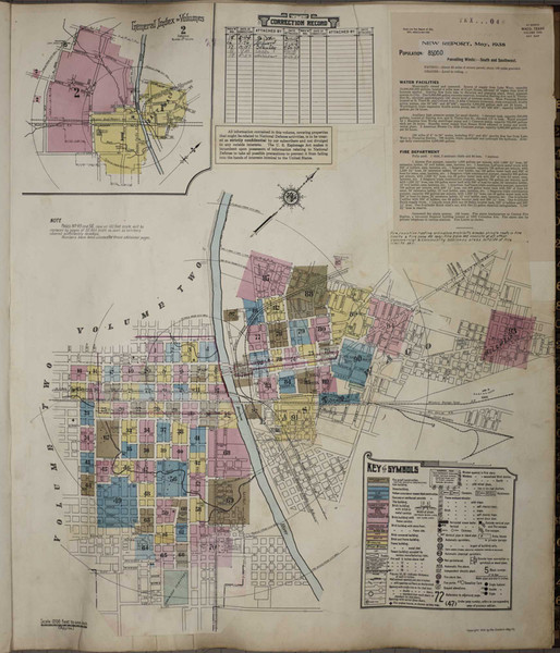 Waco Texas 1950 V1 - Fire Insurance Index - Old Map Reprint Waco Texas 1950 V1 - Fire Insurance Index - Old Map Reprint
