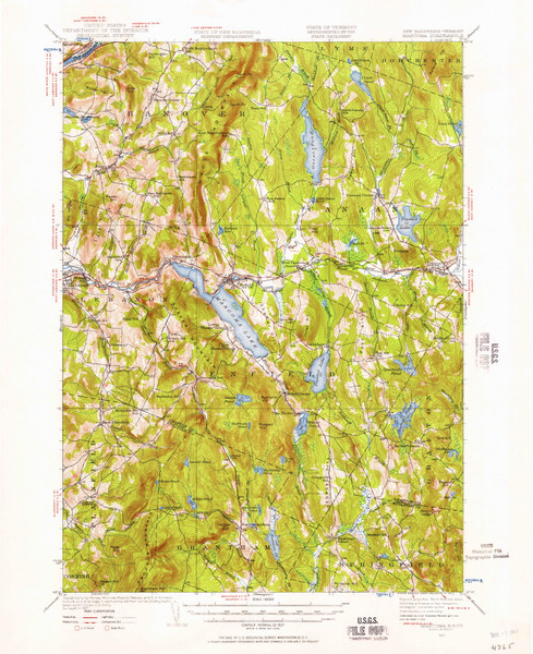 Mascoma, New Hampshire 1927 (1957) USGS Old Topo Map Reprint 15x15 NH Quad 330145 Mascoma, New Hampshire 1927 (1957) USGS Old Topo Map Reprint 15x15 NH Quad 330145