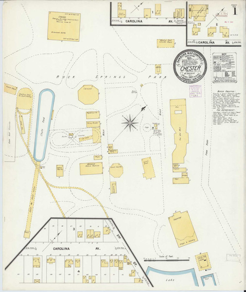 Chester West Virginia 1907 - Fire Insurance Index - Old Map Reprint