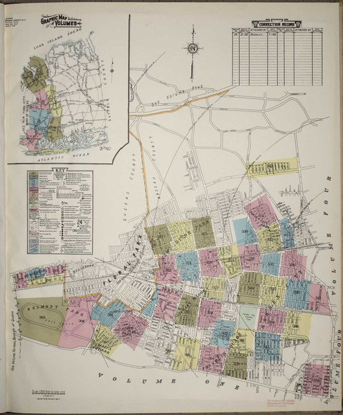 Nassau New York 1939 V3 - Fire Insurance Index - Old Map Reprint