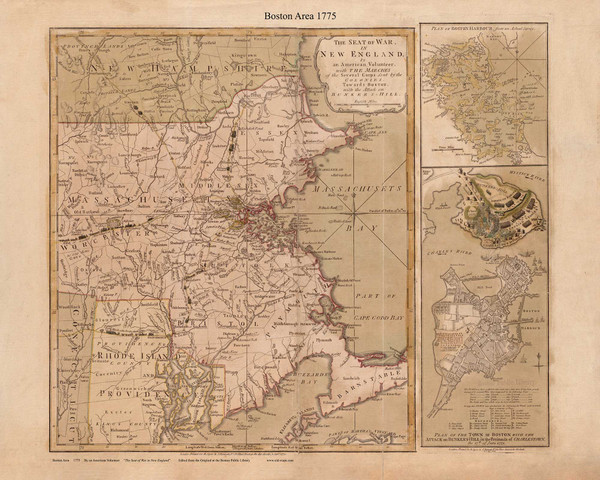 Boston Area 1775 - Volunteer
