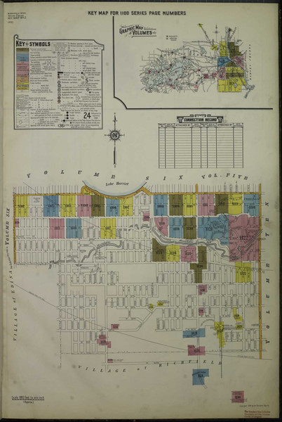 Minneapolis Minnesota 1930 V10 - Fire Insurance Index - Old Map Reprint