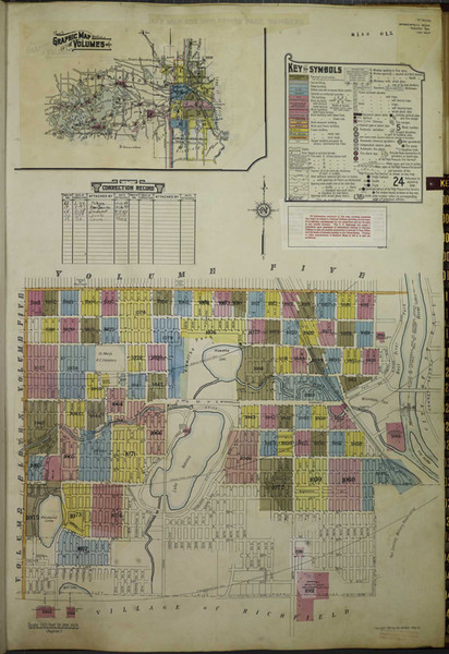 Minneapolis Minnesota 1951 V10 - Fire Insurance Index - Old Map Reprint