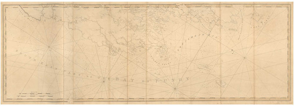 Cape Sable to Cape St. Mary 1776 - Des Barres V1-9 Reprint - USA Regional Cape Sable to Cape St. Mary 1776 - Des Barres V1-9 Reprint - USA Regional