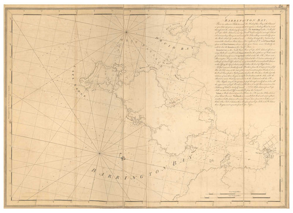 Barrington Bay 1775 - Des Barres V1-12 Reprint - USA Regional