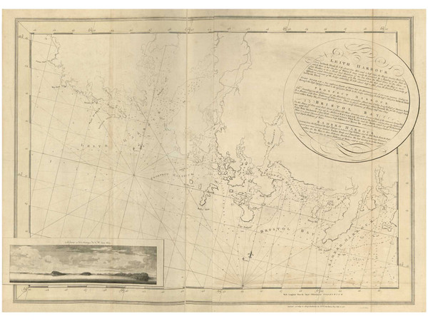 Leith Harbor 1775 - Des Barres V1-21 Reprint - USA Regional