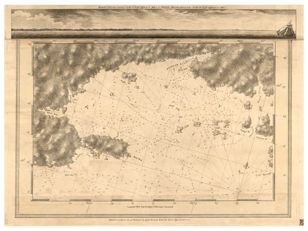 Tor Bay 1775 - Des Barres V1-28 Reprint - USA Regional