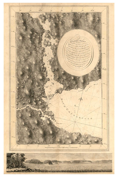 Milford Haven 1776 - Des Barres V1-32 Reprint - USA Regional