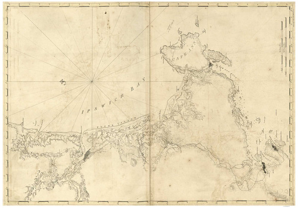 Cape Ann 1776 - Des Barres V3-13 Reprint - USA Regional