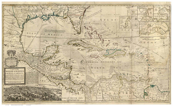 Caribbean ca1715 - Moll - USA & Americas