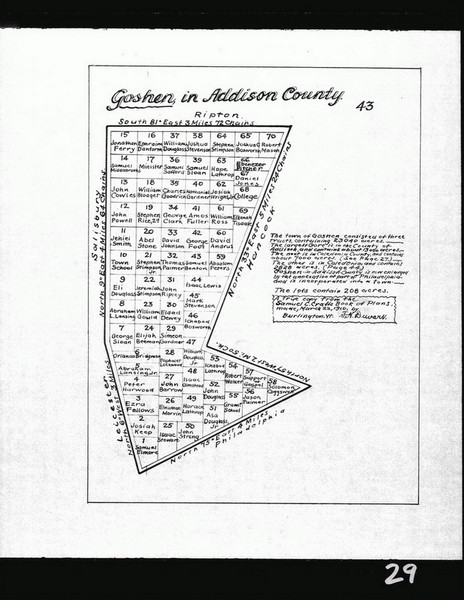 Goshen BW Lotting Vermont Town Crafts Goshen BW Lotting Vermont Town Crafts