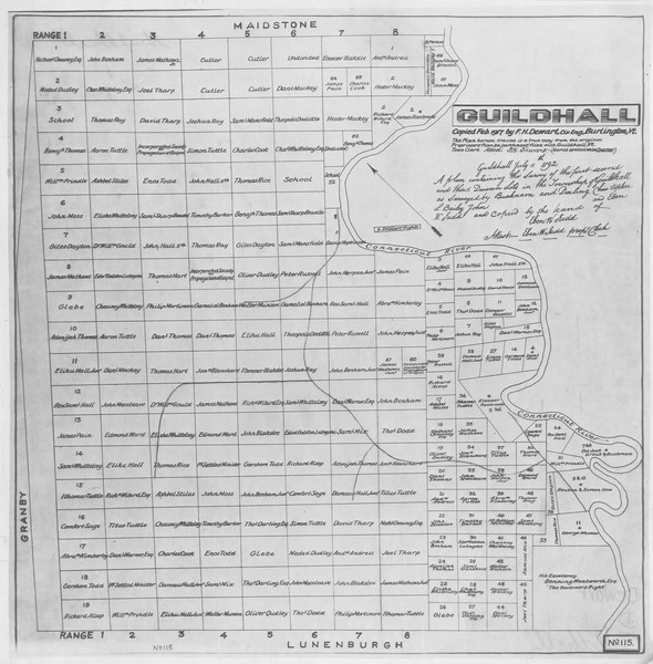 Guildhall Lotting Vermont Town Dewart