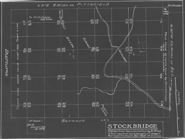 Stockbridge Lotting Vermont Town Dewart