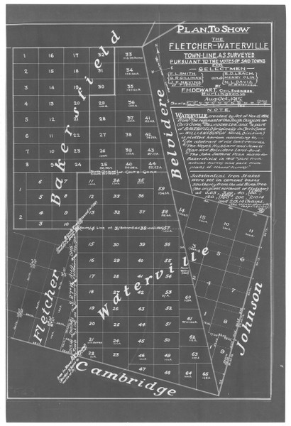 Waterville Lotting Vermont Town Dewart
