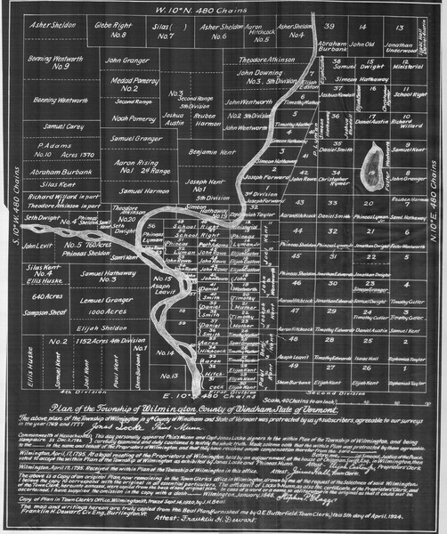 Wilmington 1 Lotting Vermont Town Dewart