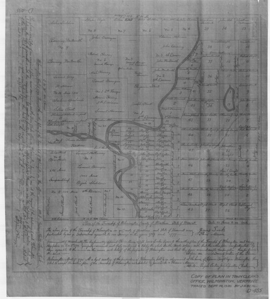 Wilmington 2 Lotting Vermont Town Dewart