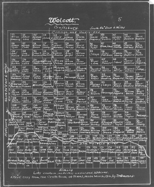 Wolcott Lotting Vermont Town Dewart