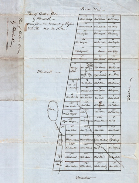 Goshen Gore Lotting Vermont Town VT State Archives Goshen Gore Lotting Vermont Town VT State Archives