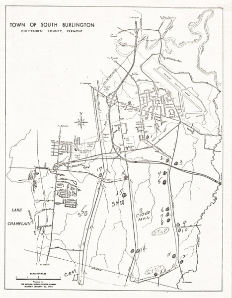 South Burlington Modern Lotting Vermont Town VT State Archives