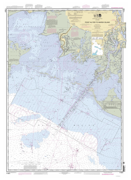 Point Au Fer to Marsh Island 2012 80000 AT Chart 1276
