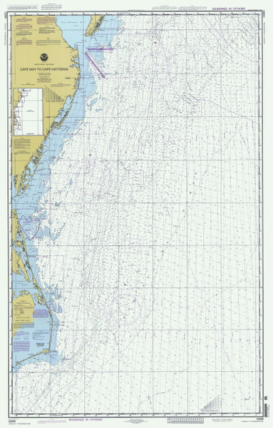 Cape May to Cape Hatteras 1997 AC General Chart 1109 Cape May to Cape Hatteras 1997 AC General Chart 1109