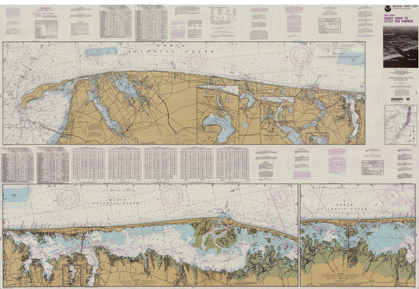Sandy Hook to Little Egg Habror 1997 - Old Map Nautical Chart AC Harbors 12324 - New Jersey Sandy Hook to Little Egg Habror 1997 - Old Map Nautical Chart AC Harbors 12324 - New Jersey