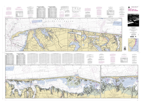 Sandy Hook to Little Egg Habror 2002 - Old Map Nautical Chart AC Harbors 12324 - New Jersey