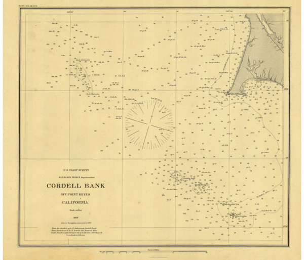 Coldell Bank 1885 - Old Map Nautical Chart PC Harbors 661 - California Coldell Bank 1885 - Old Map Nautical Chart PC Harbors 661 - California