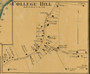 College Hill - Elliston, Kentucky 1876 Old Town Map Custom Print - Madison Co.