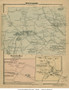 Windsor, Windsor Hill & Jordanville, Massachusetts 1876 Old Town Map Reprint - Berkshire Co.