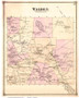 Walden, Vermont 1875 Old Town Map Reprint - Caledonia Co.