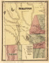 Stratton , Vermont 1869 Old Town Map Reprint - Windham Co.