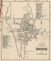 Norwich Village, New York 1855 Old Town Map Custom Print - Chenango Co.