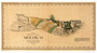 Island of Molokai - Hawaii 1897 Old Map Reprint