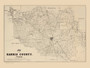 Harris County Texas 1879 - Old Map Reprint