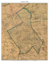 Easton, Connecticut 1858 Fairfield Co. - Old Map Custom Print