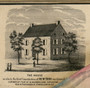 The House in which the first Constitution of New York was formed, New York 1853 Old Town Map Custom Print - Ulster Co.