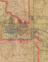 Lee, Iowa 1885 Old Town Map Custom Print - Polk Co.