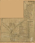 Plymouth Village, Plymouth, Michigan 1860 Old Town Map Custom Print - Wayne Co.