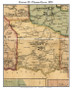 District 20 - Pleasant Grove, Bedford Co. Tennessee 1878 Old Town Map Custom Print Bedford Co.